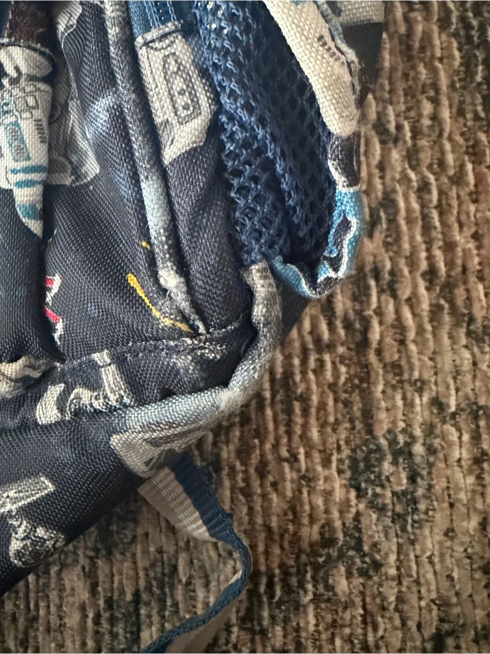 Pottery Barn Star Wars Kids Dark Blue Character Backpack size L